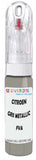 10ml–30ml touch-up kit for Citroen 2Cv chips and scratches, precise colour match to Gris Metallic Fva