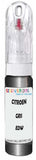 10ml–30ml touch-up kit for Citroen Ds3 chips and scratches, precise colour match to Gris Moondark Met Mat Edw