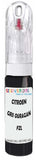 10ml–30ml touch-up kit for Citroen Ax chips and scratches, precise colour match to Gris Ouragan Mat Fzl