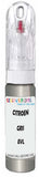 10ml–30ml touch-up kit for Citroen Ds4 chips and scratches, precise colour match to Gris Platinium Metallic Evl