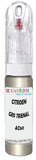 10ml–30ml touch-up kit for Citroen Ds chips and scratches, precise colour match to Gris Trienal Metallic Ac141