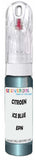 10ml–30ml touch-up kit for Citroen Ax chips and scratches, precise colour match to Ice Blue Metallic Epn