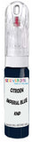 10ml–30ml touch-up kit for Citroen Jumpy chips and scratches, precise colour match to Imperial Blue Knp