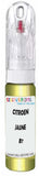 10ml–30ml touch-up kit for Citroen C2 chips and scratches, precise colour match to Jaune Lacerta Metallic B7