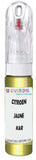 10ml–30ml touch-up kit for Citroen C2 chips and scratches, precise colour match to Jaune Lacerta Metallic Kar