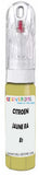 10ml–30ml touch-up kit for Citroen C2 chips and scratches, precise colour match to Jaune Ra E1