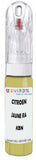 10ml–30ml touch-up kit for Citroen C2 chips and scratches, precise colour match to Jaune Ra Kbn