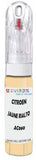 10ml–30ml touch-up kit for Citroen 2Cv chips and scratches, precise colour match to Jaune Rialto Ac060