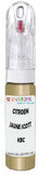 10ml–30ml touch-up kit for Citroen C4 chips and scratches, precise colour match to Jaune Scott Metallic Kbc