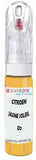 10ml–30ml touch-up kit for Citroen C-Zero chips and scratches, precise colour match to Jaune Soleil D2