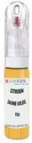 10ml–30ml touch-up kit for Citroen C-Zero chips and scratches, precise colour match to Jaune Soleil Y21