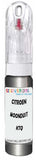 10ml–30ml touch-up kit for Citroen C8 chips and scratches, precise colour match to Moondust Metallic Ktq