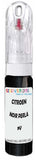 10ml–30ml touch-up kit for Citroen Ds4 chips and scratches, precise colour match to Noir Perla Nera 9V