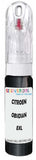 10ml–30ml touch-up kit for Citroen C4 chips and scratches, precise colour match to Obsidian Black Pearl Exl
