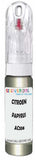 10ml–30ml touch-up kit for Citroen Ln chips and scratches, precise colour match to Papyrus Green Metallic Ac536