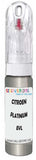 10ml–30ml touch-up kit for Citroen Dispatch chips and scratches, precise colour match to Platinium Grey Metallic Evl