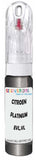 10ml–30ml touch-up kit for Citroen Jumpy chips and scratches, precise colour match to Platinium Grey Metallic Evl,Vl