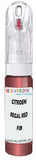 10ml–30ml touch-up kit for Citroen C3 chips and scratches, precise colour match to Regal Red Metallic Mat Fjb