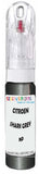10ml–30ml touch-up kit for Citroen C4 Picasso chips and scratches, precise colour match to Shark Grey Pearl 9P
