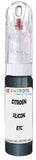 10ml–30ml touch-up kit for Citroen C15 chips and scratches, precise colour match to Silicon Metallic Etc