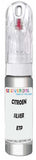 10ml–30ml touch-up kit for Citroen C15 chips and scratches, precise colour match to Silver Metallic Etp