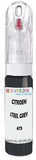 10ml–30ml touch-up kit for Citroen C35 chips and scratches, precise colour match to Steel Grey 675