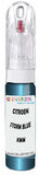 10ml–30ml touch-up kit for Citroen Jumper chips and scratches, precise colour match to Storm Blue Metallic Kmm
