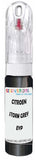 10ml–30ml touch-up kit for Citroen C4 Picasso chips and scratches, precise colour match to Storm Grey Metallic Eyp