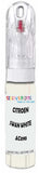 10ml–30ml touch-up kit for Citroen Ds chips and scratches, precise colour match to Swan White Ac093