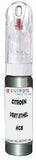 10ml–30ml touch-up kit for Citroen C3 chips and scratches, precise colour match to Vert Ethel Metallic Kgb