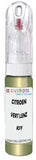 10ml–30ml touch-up kit for Citroen C3 chips and scratches, precise colour match to Vert Lenz Nacre Metallic Ksy