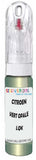 10ml–30ml touch-up kit for Citroen Jumper chips and scratches, precise colour match to Vert Opale Metallic Lqk