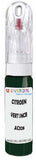 10ml–30ml touch-up kit for Citroen 23 chips and scratches, precise colour match to Vert Sncb Ac526