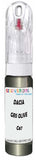 10ml–30ml touch-up kit for Dacia Logan chips and scratches, precise colour match to Gris Olive Nacre Metallic C67