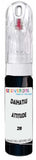 10ml–30ml touch-up kit for Daihatsu Mebius chips and scratches, precise colour match to Attitude Black Metallic 218