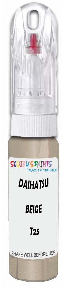 10ml–30ml touch-up kit for Daihatsu Boon chips and scratches, precise colour match to Beige Metallic T25