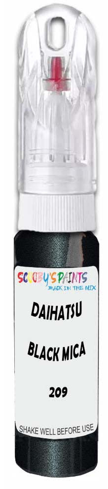 10ml–30ml touch-up kit for Daihatsu Boon Luminas chips and scratches, precise colour match to Black Mica 209