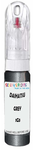 10ml–30ml touch-up kit for Daihatsu Cast chips and scratches, precise colour match to Grey Metallic 1G3