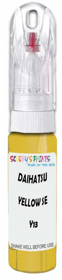 10ml–30ml touch-up kit for Daihatsu Boon chips and scratches, precise colour match to Yellow Se Y13