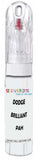 10ml–30ml touch-up kit for Dodge Hornet chips and scratches, precise colour match to Brilliant White Pah
