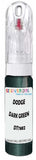10ml–30ml touch-up kit for Dodge Trucks chips and scratches, precise colour match to Dark Green Dt7682