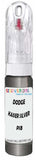 10ml–30ml touch-up kit for Dodge Colt Vista chips and scratches, precise colour match to Kaiser Silver Metallic Psb