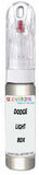 10ml–30ml touch-up kit for Dodge Caliber chips and scratches, precise colour match to Light Greystone Multi-Flek Bdx