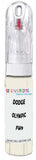 10ml–30ml touch-up kit for Dodge Trucks chips and scratches, precise colour match to Olympic White Fw9