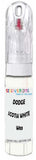 10ml–30ml touch-up kit for Dodge Colt chips and scratches, precise colour match to Scotia White W83