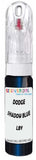 10ml–30ml touch-up kit for Dodge Viper chips and scratches, precise colour match to Shadow Blue Pearl Lby