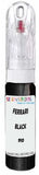 10ml–30ml touch-up kit for Ferrari Gtc4Lusso chips and scratches, precise colour match to Black Metallic 910