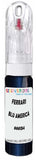 10ml–30ml touch-up kit for Ferrari 488 Pista chips and scratches, precise colour match to Blu America Perl 666134