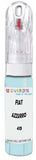 10ml–30ml touch-up kit for Fiat 500 Giardiniera chips and scratches, precise colour match to Azzurro Chiaro 415