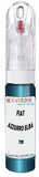 10ml–30ml touch-up kit for Fiat Albea chips and scratches, precise colour match to Azzurro Elba Metallic 718